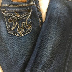 MEK Jeans Midrise 27 X 34